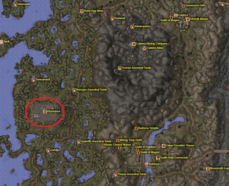 Hlormaren Map Location